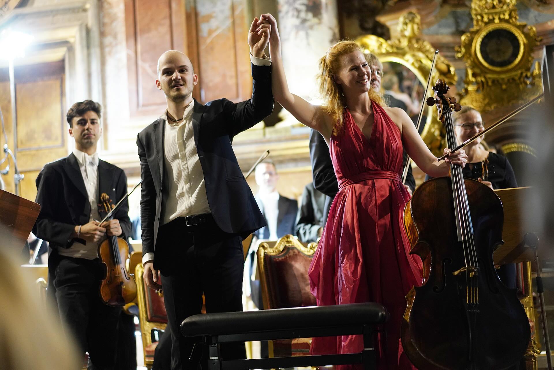 Giuseppe Mengoli, Harriet Krijgh, Bruckner Orchester Linz
